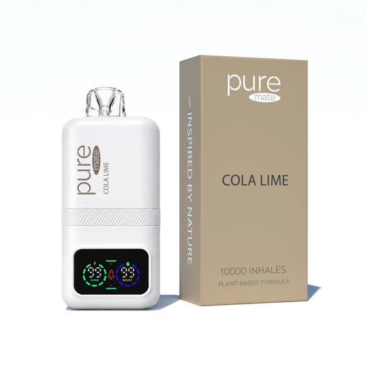CAFFEINE VAPE — Cola Lime (0% Nicotine) - 10,000 Puffs